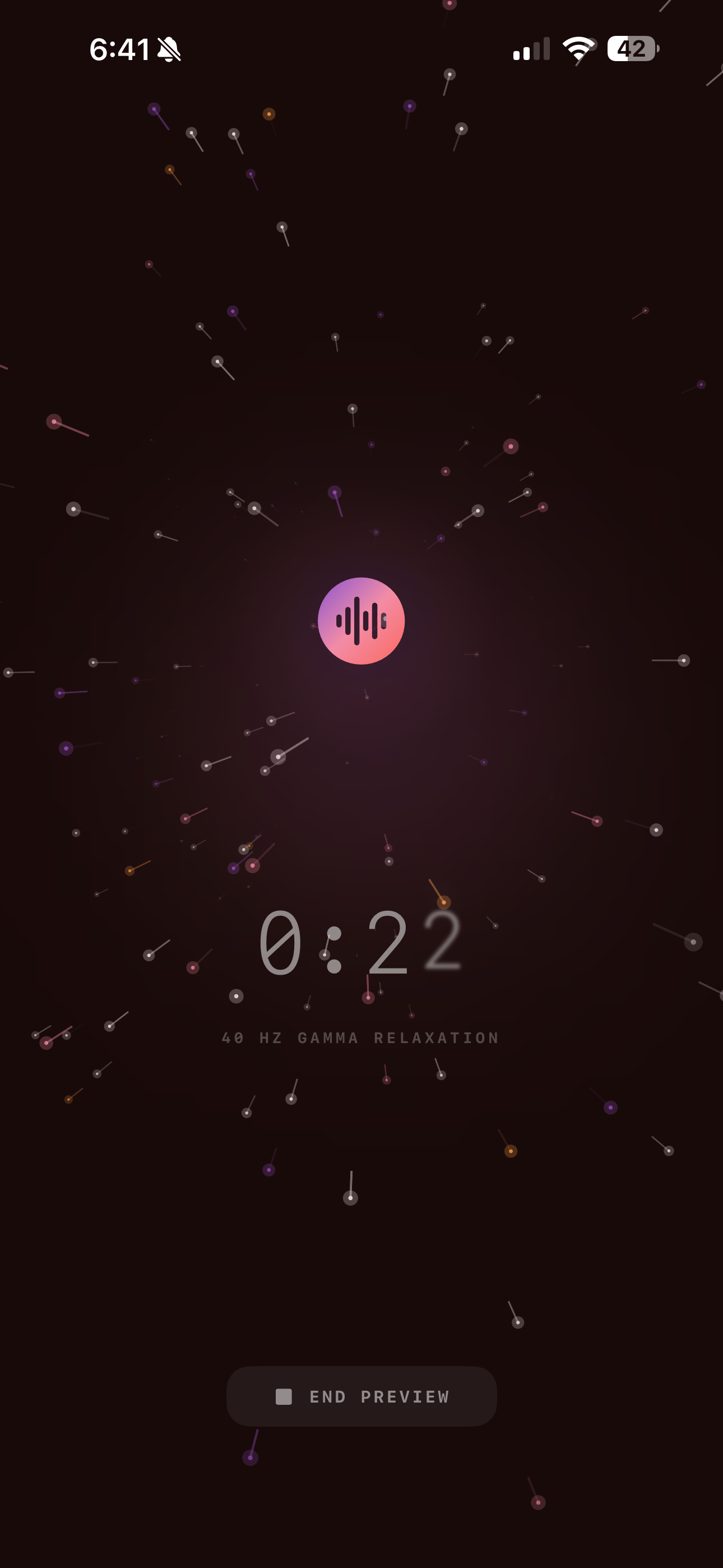 RedSleep 40 Hz gamma relaxation session